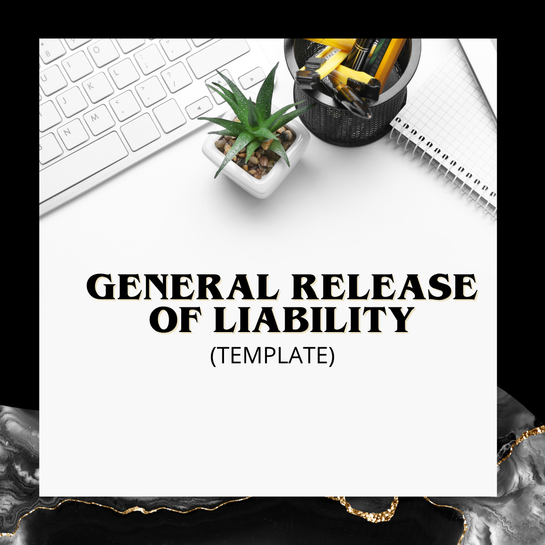 General Release of Liability