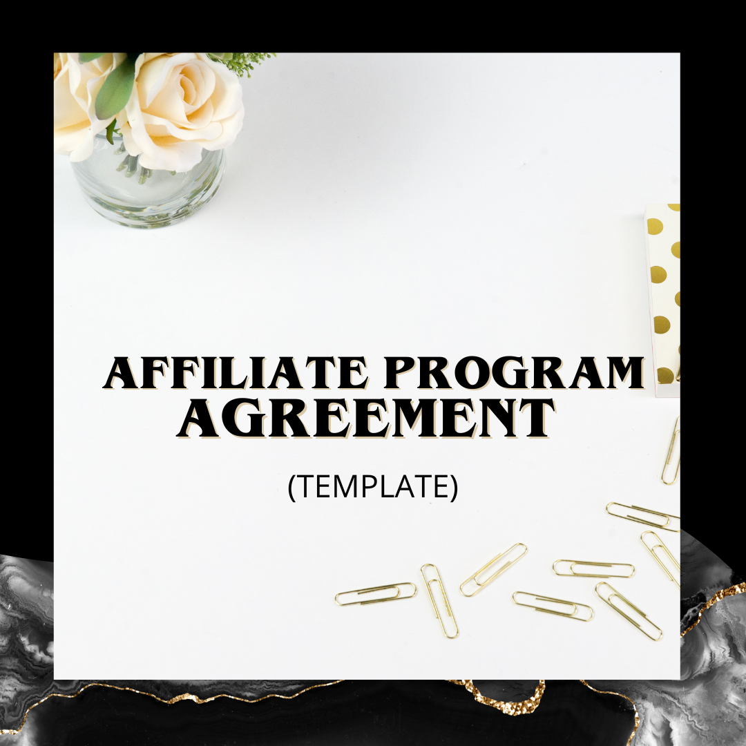 Affiliate Program Agreement